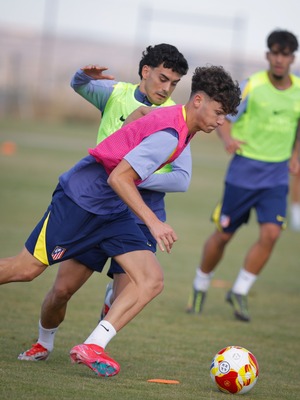 Entreno Atlético Madrileño en Los Ángeles de San Rafael
