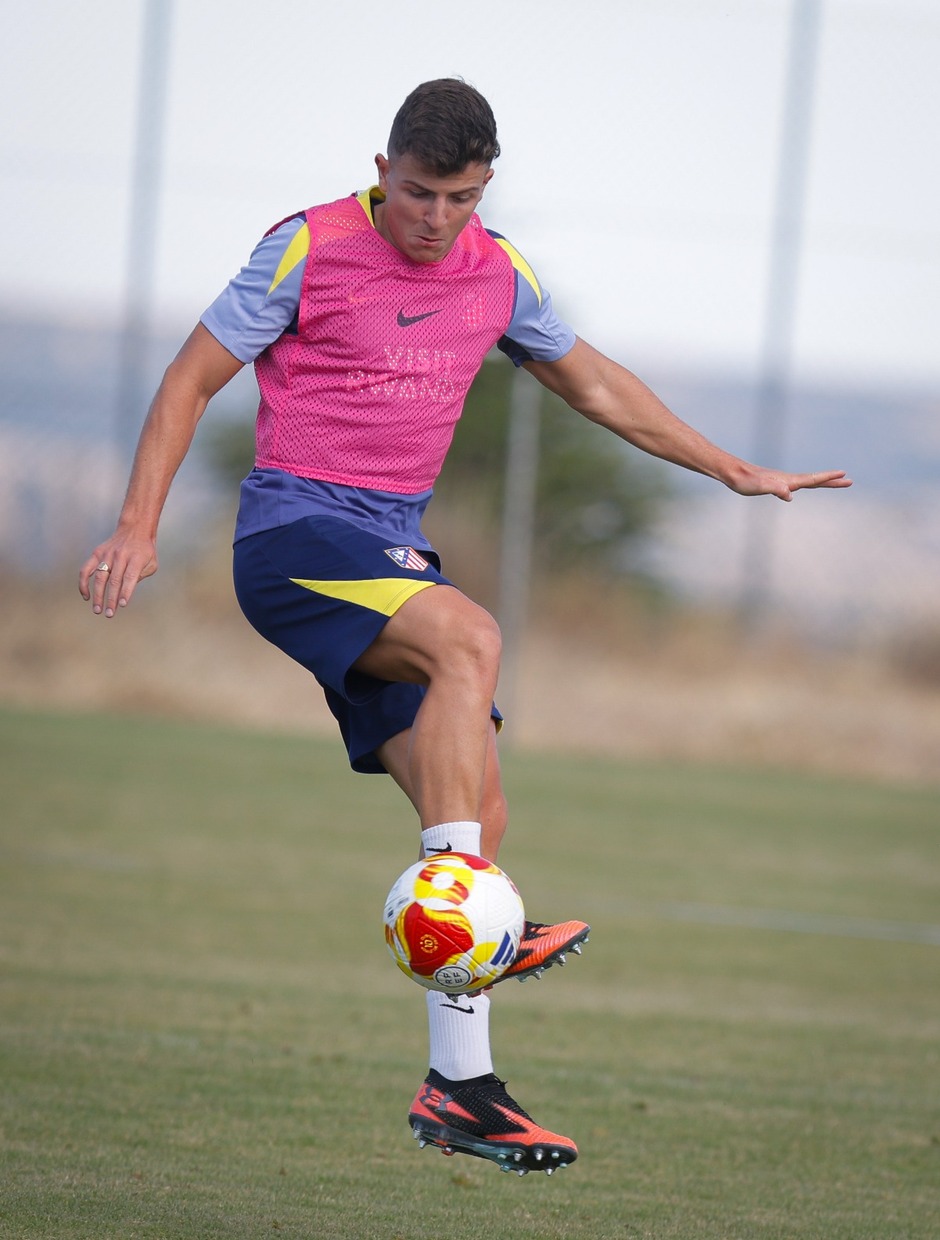 Entreno Atlético Madrileño en Los Ángeles de San Rafael