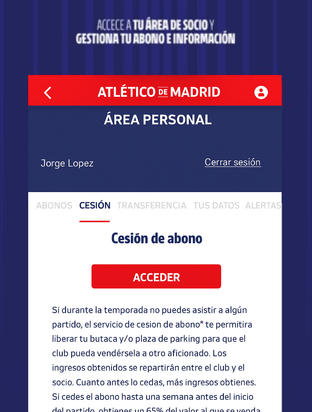 Recuerda el servicio de cesión de abonos de parking