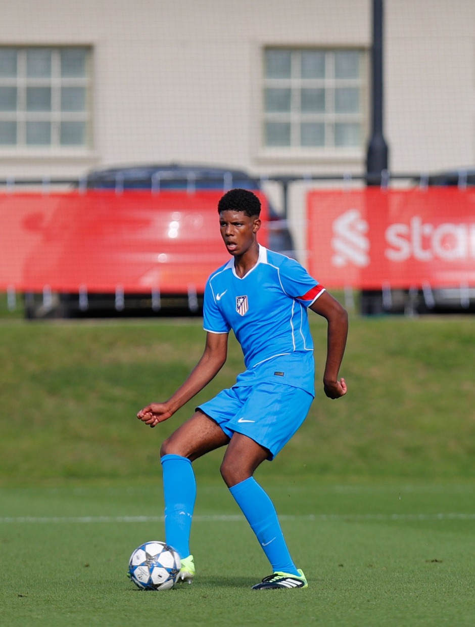 Temp. 25-26 | UEFA Youth League | Liverpool - Atlético de Madrid Juvenil A | Jorge Domínguez