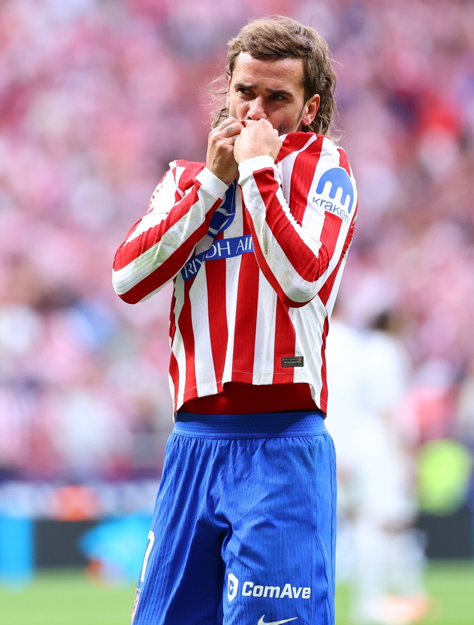 Temp. 25-26 | Atlético de Madrid - Real Madrid | Celebración Griezmann