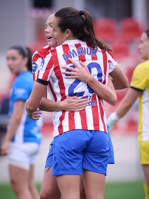 Temp. 25-26 | Atlético de Madrid Femenino - Alhama | Celebración Jensen