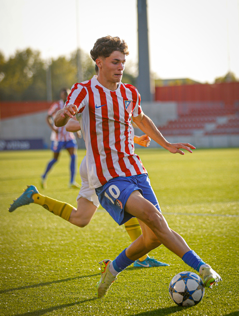 Temp. 25-26 | Atlético de Madrid Juvenil A - USG | Youth League | Miguel Llorente