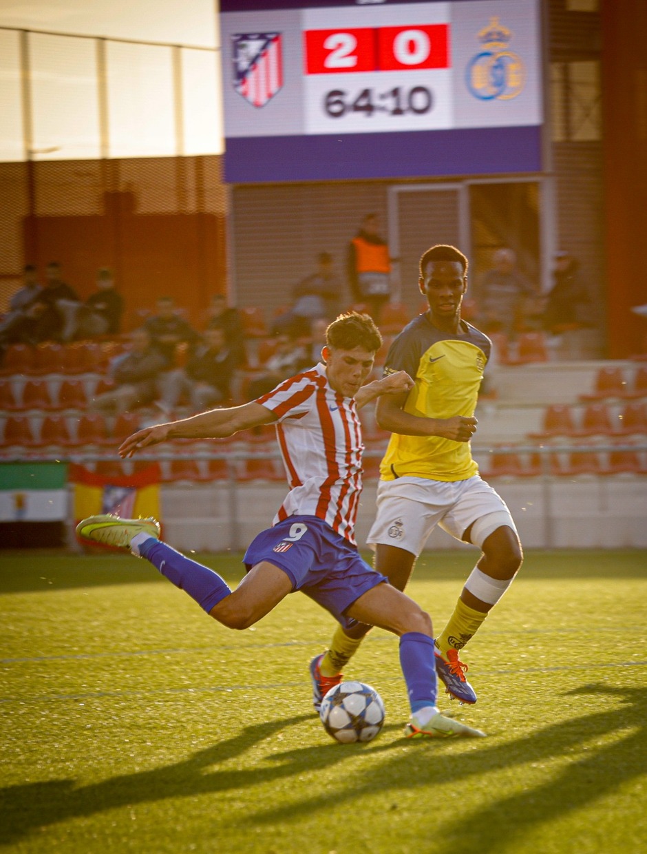 Temp. 25-26 | Atlético de Madrid Juvenil A - USG | Youth League | Sergio Esteban