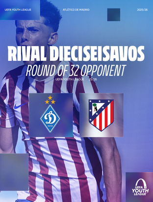 El Juvenil A jugará ante el Dynamo Kyiv en dieciseisavos de final de Youth League