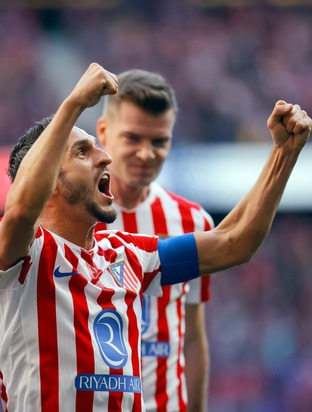 Las mejores imágenes del Atleti - Valencia