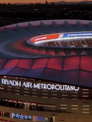 ‘Looking to the sky: the creation of the Sky Ribbon at the Riyadh Air Metropolitano’