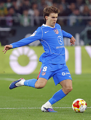 Barrios sufre una lesión muscular en el muslo derecho