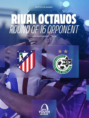 Nos enfrentaremos al Maccabi Haifa en octavos de la Youth League