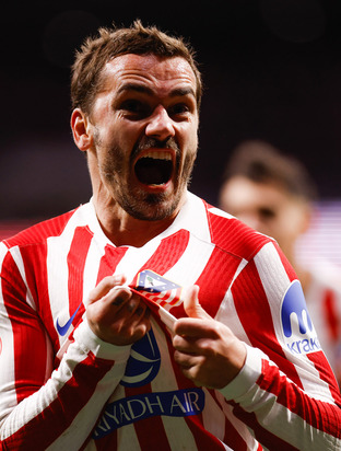 The action from Atlético - FC Barcelona