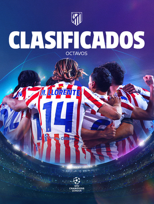 ¡Estamos en los octavos de Champions League!