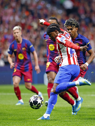 The action from Atleti-Barça
