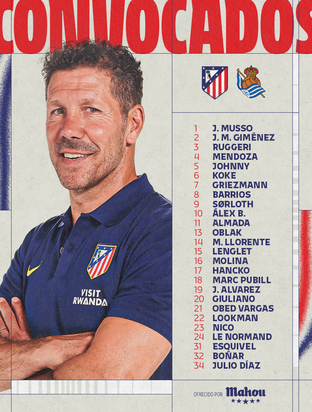 Los citados para la gran final de la Copa del Rey