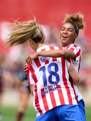 ¡Goleada del Atleti Femenino contra el Eibar!