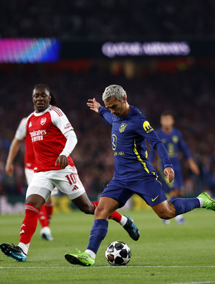 El Arsenal-Atleti, en imágenes