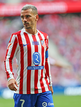 Atleti-Girona, in action