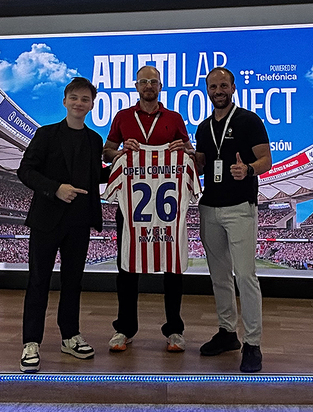 Navilens se impone en el concurso global de innovación abierta de Atleti Lab y Telefónica