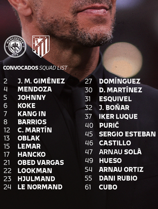 Los jugadores citados para la concentración en Seúl