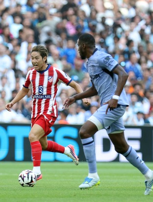 El Olympique de Marseille-Atleti, en imágenes