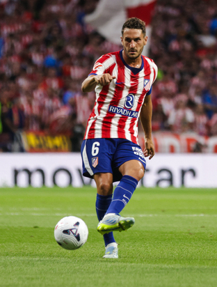 Koke se convierte en el décimo jugador con más partidos en Primera División