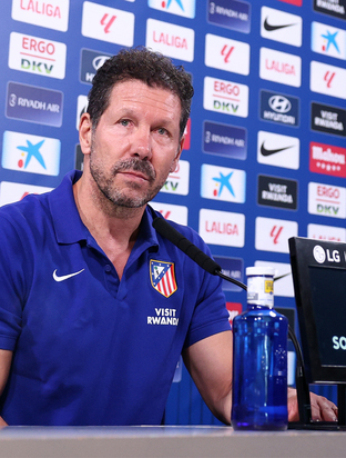 Simeone: "El Alavés es un rival duro"