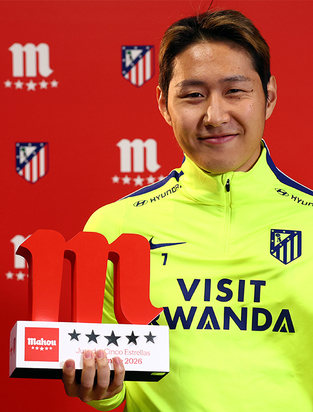 Kang In, 'Jugador Cinco Estrellas' del mes de septiembre
