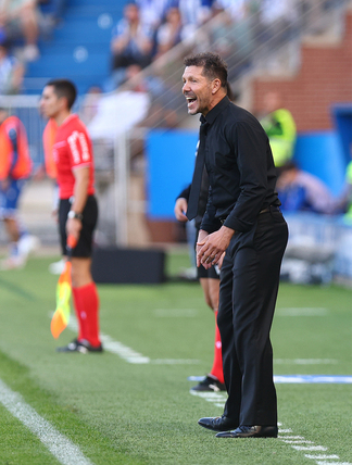 Simeone: "Nos llevamos un partido que lo necesitábamos"