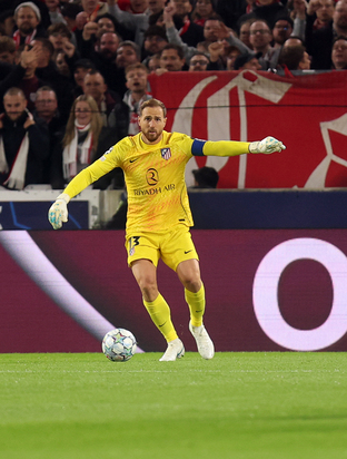 Oblak disputó su partido número 550 como atlético