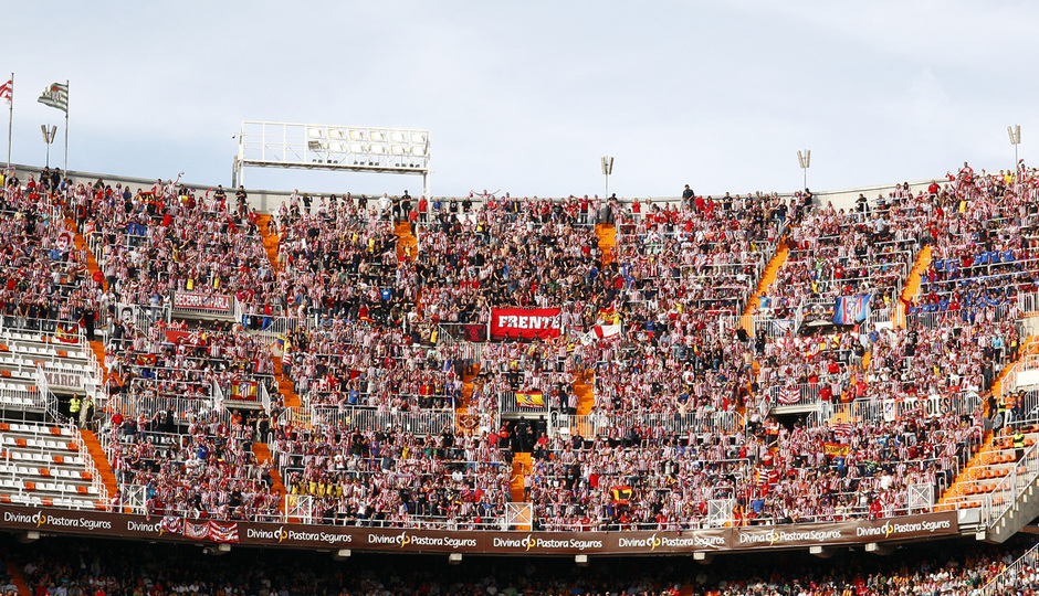 Temporada 13/14. Valencia - Atlético de Madrid. 