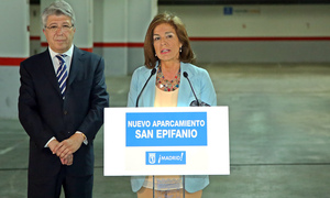 Nuevo aparcamiento en las inmediaciones del Calderón