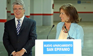 Nuevo aparcamiento en las inmediaciones del Calderón