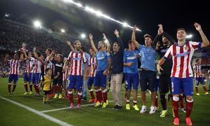 temporada 14/15 . Partido Atlético de Madrid Real Madrid. Supercopa de España. 