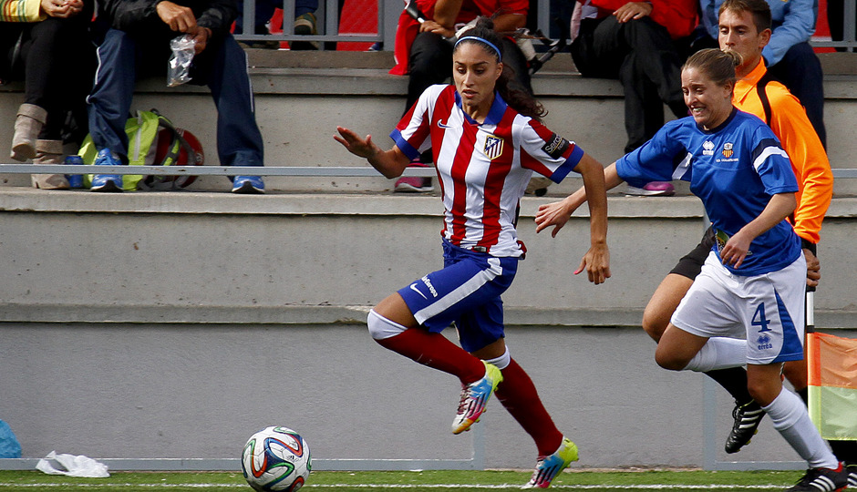 Temp. 2014-2015. Atlético de Madrid Féminas-UD Collerense