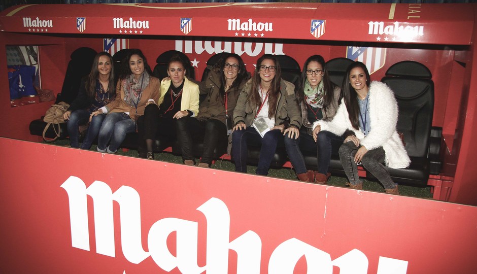 Temp 2014-2015. El Atlético de Madrid Féminas en el Banquillo Mahou