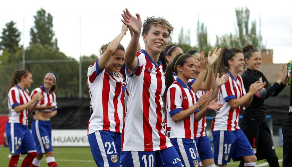 Temp. 2014-2015. Atlético de Madrid Féminas-Fundación Cajasol vuelta