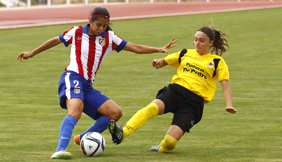 partido de pretemporada: San Pio X - Atlético de Madrid Féminas.