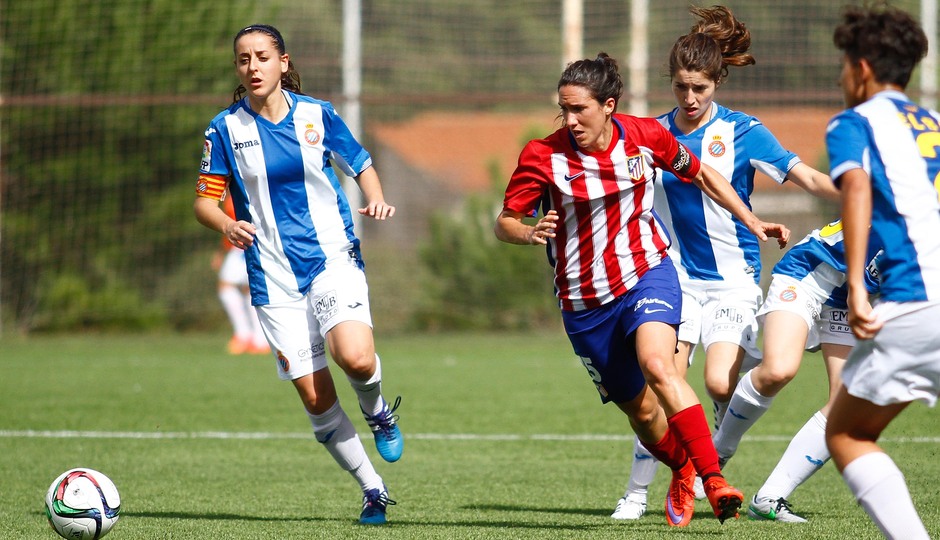 Temporada 2015/2016. Atlético de Madrid Féminas-RCD Espanyol.