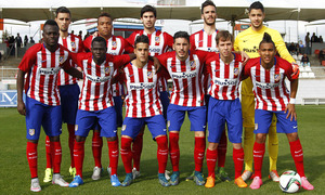 Temporada 2015-2016. Partido Atlético de Madrid 'B' contra el Rayo Vallecano 'C'.