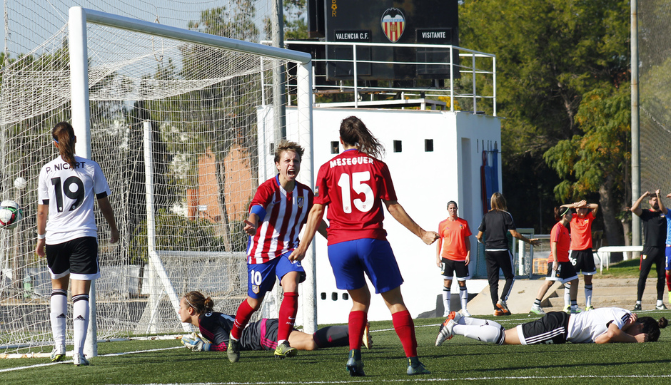 Temporada 2015-2016. Valencia CF - Atlético de Madrid Féminas.