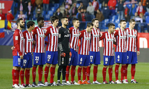 Temp. 2015-2016 | Atlético de Madrid-Reus | Minuto de silencio
