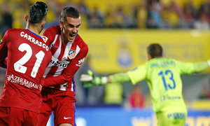 Las Palmas-Atlético de Madrid. 20ª jornada de la Liga.