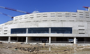 Nuevo Estadio. Avance de las obras en el mes de enero
