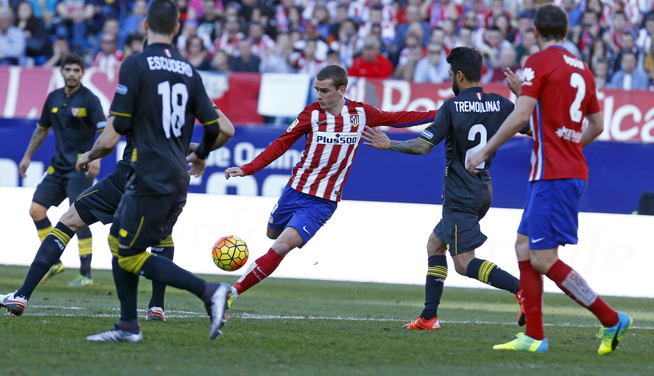 Temp. 2015-2016 | Atlético de Madrid-Sevilla | Griezmann