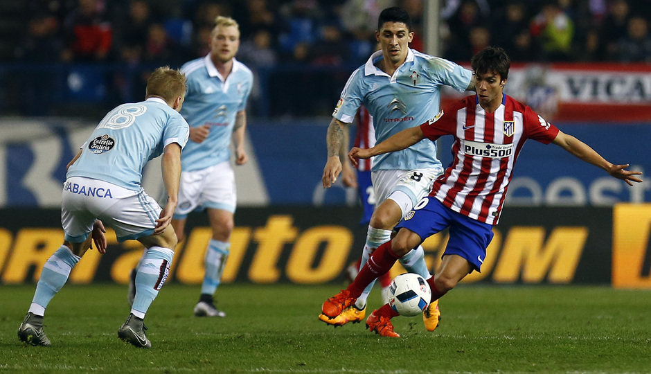 Temp. 2015/2016 | Copa del Rey | Atlético de Madrid - Celta de Vigo | Óliver Torres
