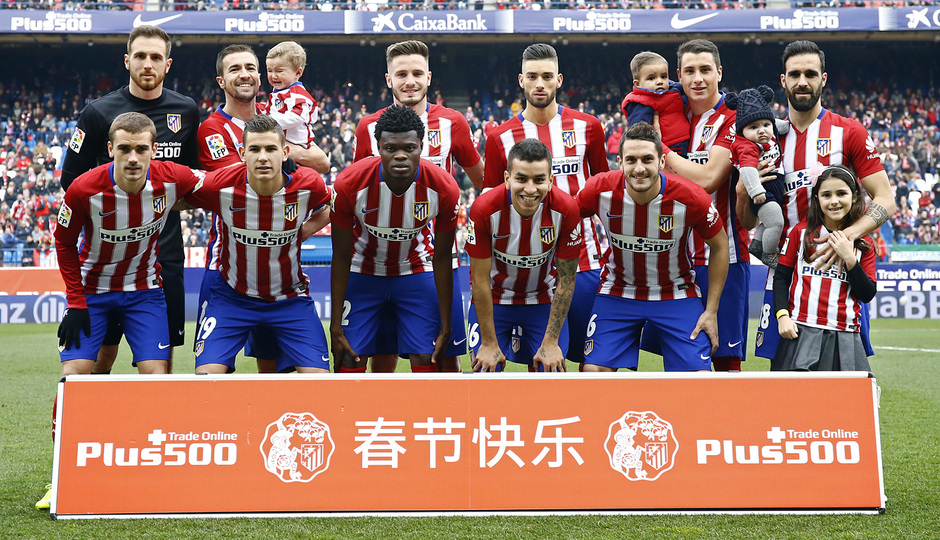 Temp. 2015-2016 | Atlético de Madrid - Eibar | Once