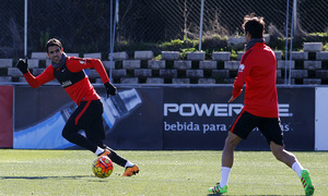 Temporada 2015-2016.Entrenamiento en la ciudad deportiva de Majadahonda 20-02-2016.