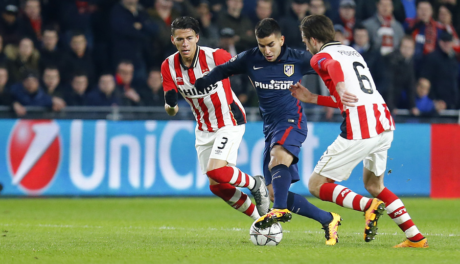 Temp. 2015-2016 | PSV - Atlético de Madrid | Correa