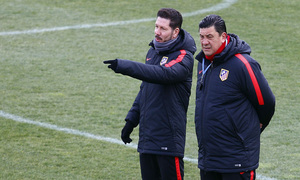 Temporada 2015-2016.Entrenamiento en la ciudad deportiva de Majadahonda 28-02-2016.