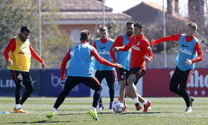 Temp. 2015/2016. Entrenamiento en la Ciudad Deportiva de Majadahonda. 13/03/2016