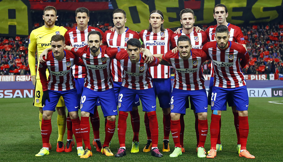 Temp. 2015-2016 | Atlético de Madrid - PSV | Once